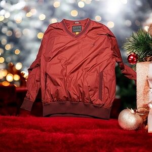 Cabela red wind breaker large